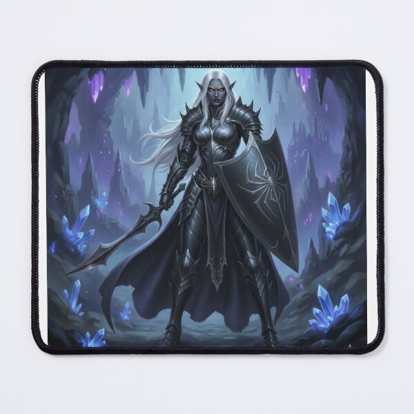 Item preview, Vyseria, Shadowglaive of the Obsidian Guard designed and sold by BlingandGifts.
