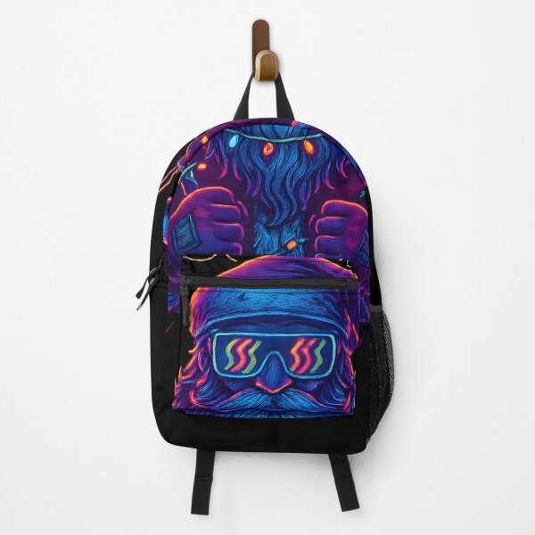 Item preview, Neon Chaos Claus – Cyberpunk Santa designed and sold by SoulenCify.
