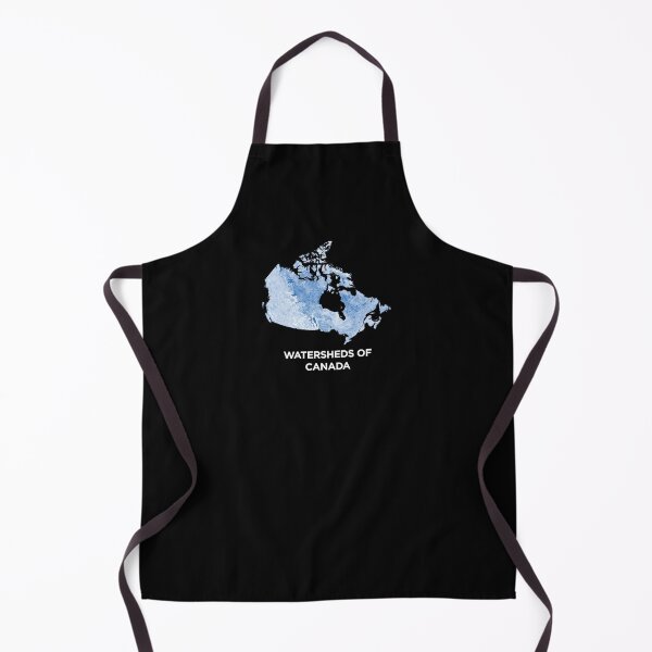 Item preview, Watersheds of Canada - dark background designed and sold by Half Serious.