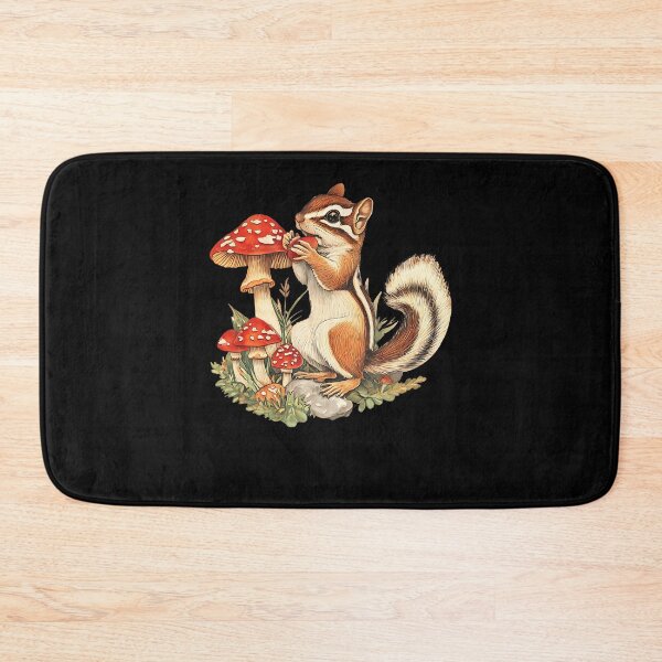 Item preview, Chipmunk Mushroom Nature Lover designed and sold by EarlineImogene.
