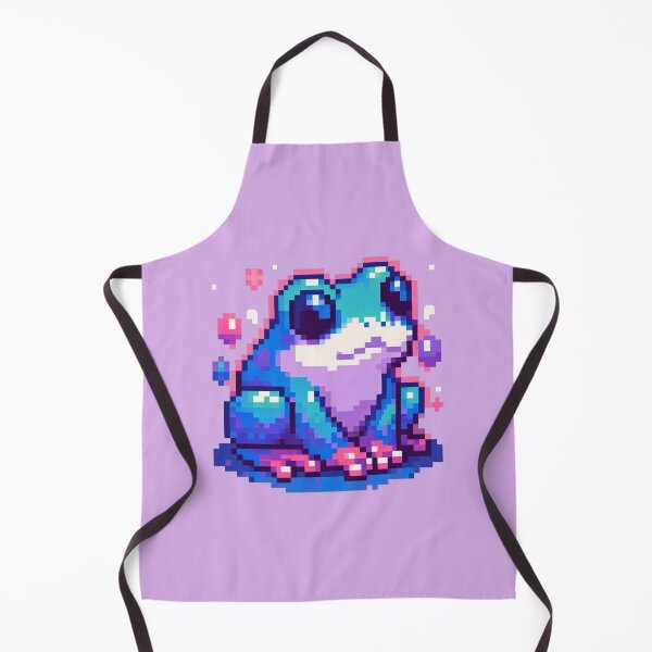 Item preview, Cute Jungle Frog Pixel Art designed and sold by Vibrantpixel47.