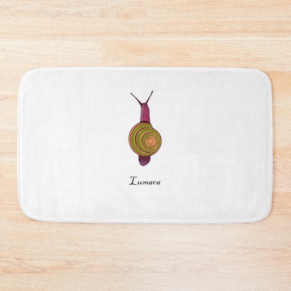 Item preview, Lumaca – Colorful Snail Art with Spiral Shell Charm designed and sold by denip.