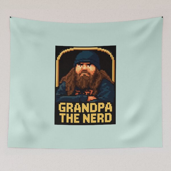 Item preview, Pixel Nerd designed and sold by GrandpaTheNerd.