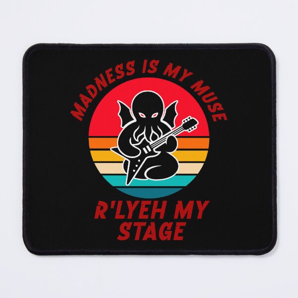 Item preview, Madness is my muse – Cthulhu Rock Guitar Design designed and sold by SunsetReverie.