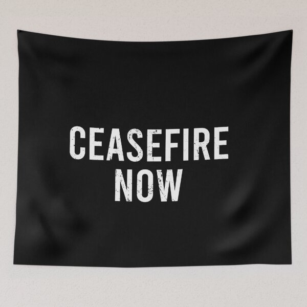 Item preview, Ceasefire Now designed and sold by malicaferrha.