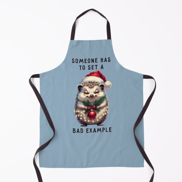 Item preview, Someone Has To Set A Bad Example Christmas Hedgehog -v2 designed and sold by SolaoLab.