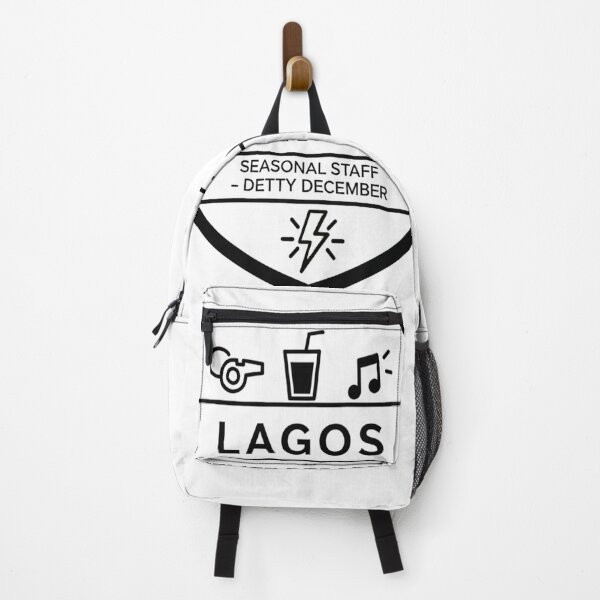 Item preview, Detty December Nigeria Lagos Nightlife Department | Seasonal Staff Badge designed and sold by FelixnRobinus.