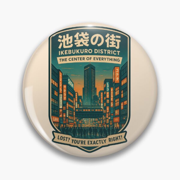 Item preview, Ikebukuro Streets Pulse With Life designed and sold by EdvvinStudios.