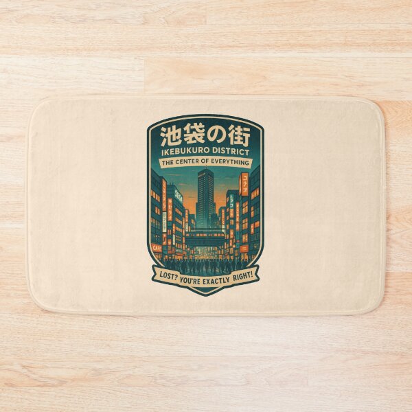 Item preview, Ikebukuro Streets Pulse With Life designed and sold by EdvvinStudios.