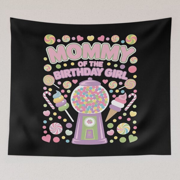 Item preview, Mommy Of The Birthday Girl Candyland Candy Birthday  designed and sold by lilLilaBatArt.
