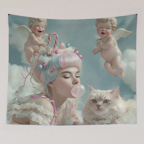 Item preview, Rococo Christmas Chaos – Bubblegum Belle designed and sold by Antik by Schulz.