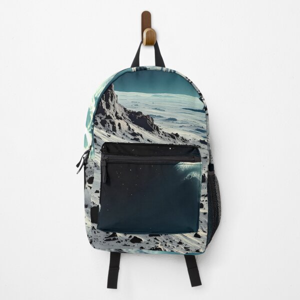 Item preview, Earth and Solitary Lunar Lander designed and sold by AnimalAirtistry.