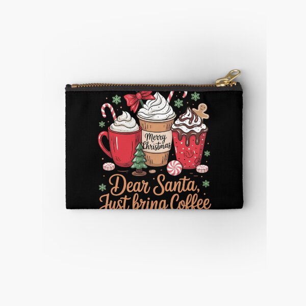 Item preview, Santa Just Bring Coffees Christmas Funny Coffees Lovers designed and sold by Turbotine.