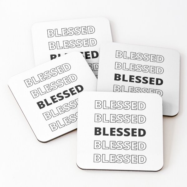 Item preview, Blessed Christian Faith Typography Design designed and sold by EC-studios.