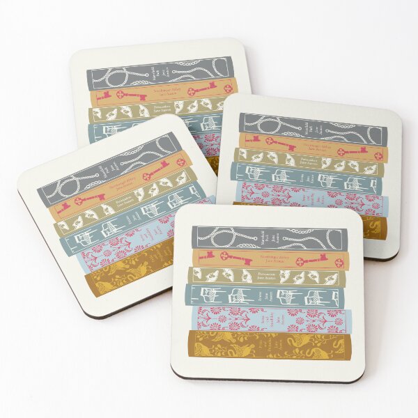 Item preview, Stack of Jane Austen Books designed and sold by Splendide Mendax.