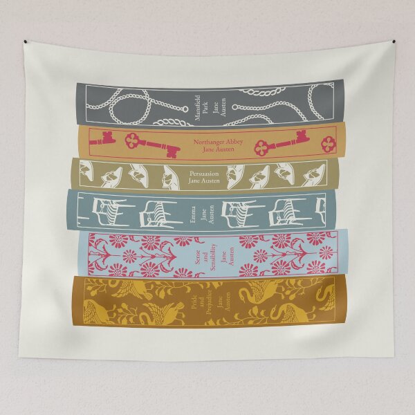 Item preview, Stack of Jane Austen Books designed and sold by Splendide Mendax.