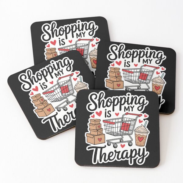 Item preview, Shopping Is My Therapy Funny Shopping Lovers designed and sold by Turbotine.