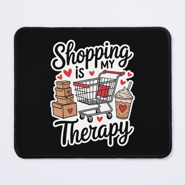 Item preview, Shopping Is My Therapy Funny Shopping Lovers designed and sold by Turbotine.