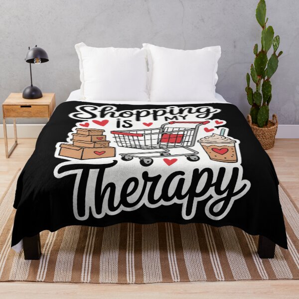 Item preview, Shopping Is My Therapy Funny Shopping Lovers designed and sold by Turbotine.