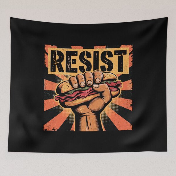 Item preview, Resist Dc Sandwich Thrower Protest designed and sold by shelliehoward.