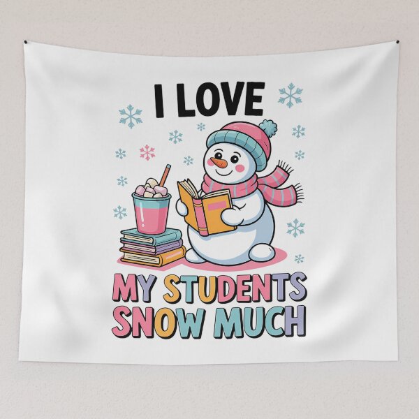 Item preview, Students Snow Funny Christmas Winter Teacher designed and sold by Turbotine.