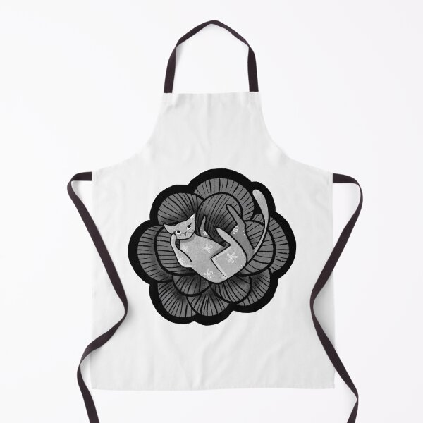 Item preview, Sticker - Cat flower designed and sold by Ink-art-S.