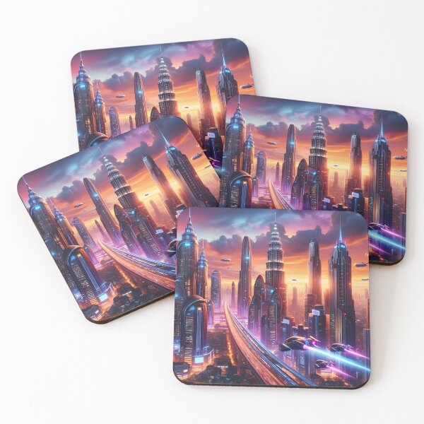 Item preview, Neon Horizon: City of the Last Light designed and sold by Hoss-The-First.