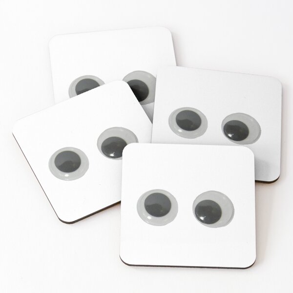 Item preview, BLACK AND WHITE GOOGLY EYES!!! designed and sold by skeletons-lair.