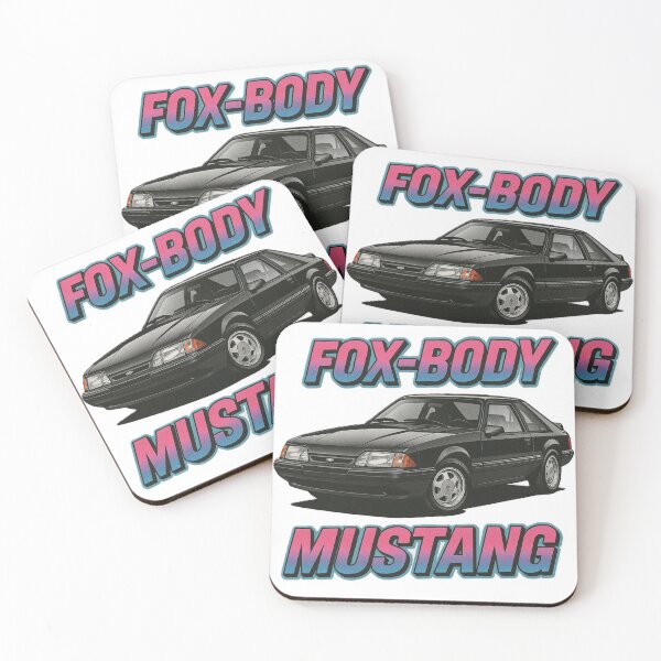 Item preview, fox body ford mustang modifiable platform carshows carmeets designed and sold by PilotandPlane.