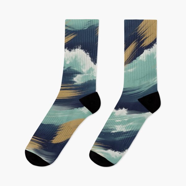 Item preview, Ocean Brush Waves designed and sold by Kaleidoscope Print.
