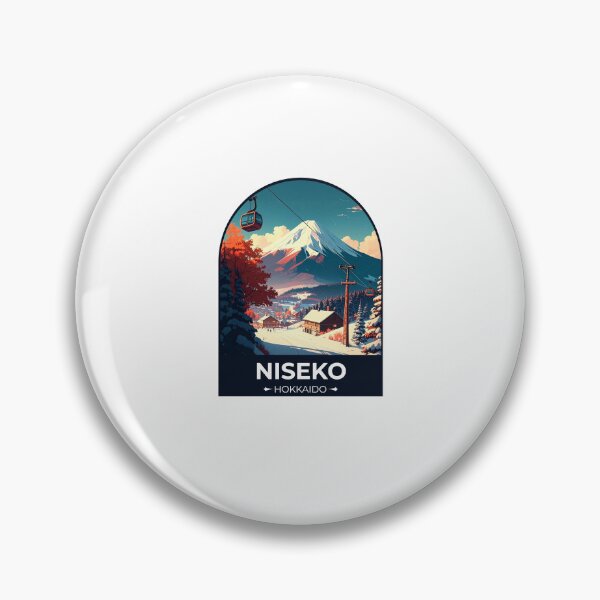 Item preview, Niseko Hokkaido Sticker designed and sold by TulipaGraphics.