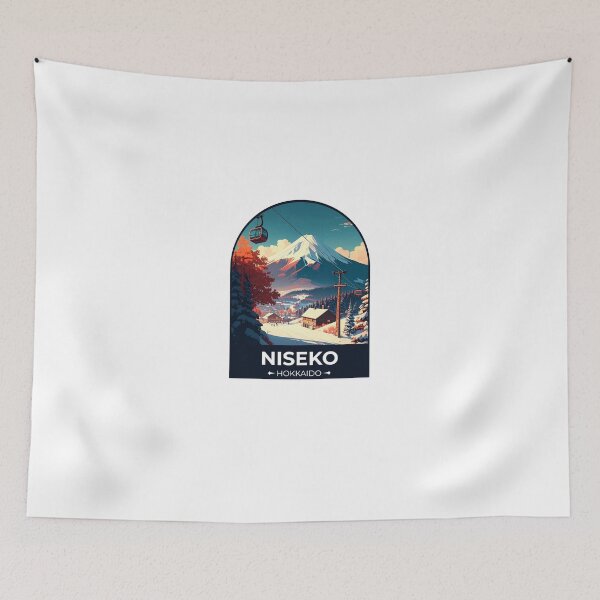 Item preview, Niseko Hokkaido Sticker designed and sold by TulipaGraphics.