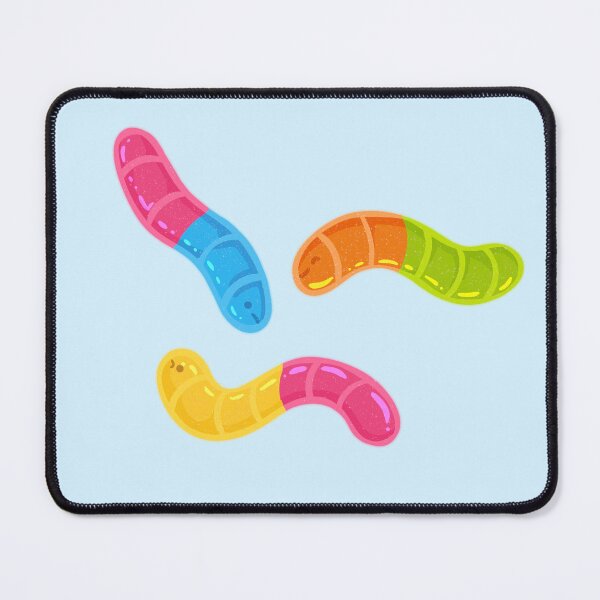 Item preview, Cute Gummy Candy Worms designed and sold by Aloe and Monstera.