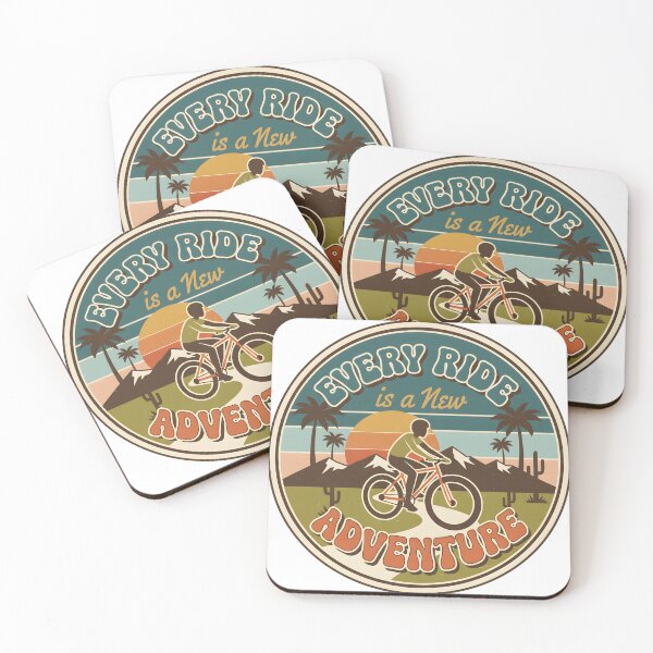 Item preview, Every Ride Is A New Adventure - Vintage Retro Mountain Biking designed and sold by dfranc.