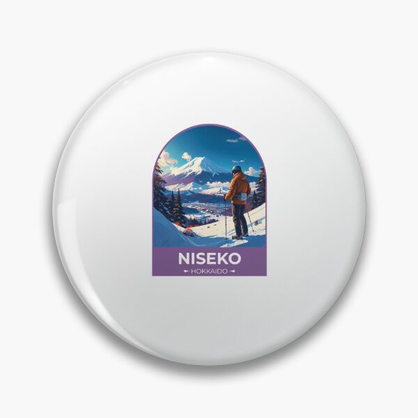 Item preview, Niseko Hokkaido Travel Poster designed and sold by TulipaGraphics.