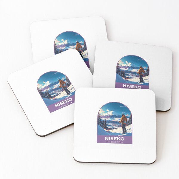 Item preview, Niseko Hokkaido Travel Poster designed and sold by TulipaGraphics.