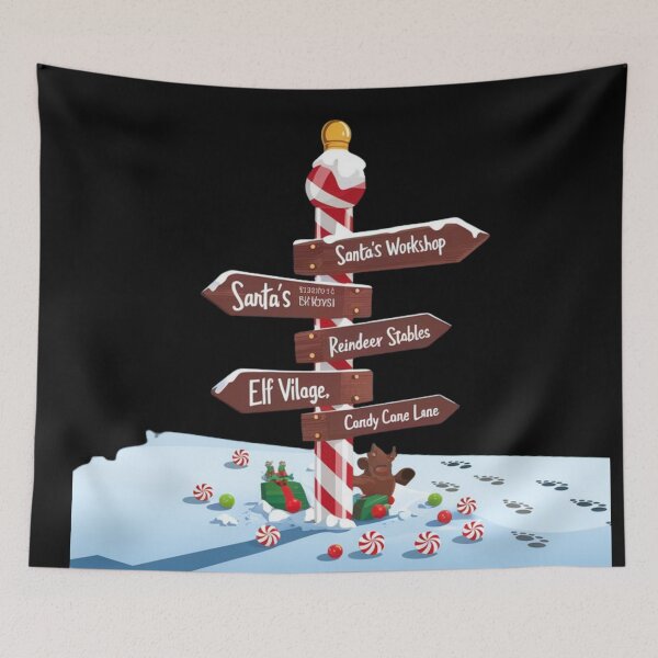 Item preview, North Pole sing post ,Christmas  designed and sold by YourTrendyTees.