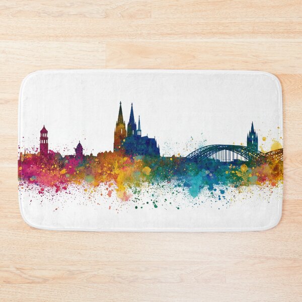 Item preview, Color Splash Over Cologne designed and sold by ArgentoArt.