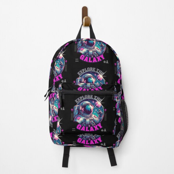 Item preview, Retro-Futuristic Space Adventure Badge - Explore the Galaxy designed and sold by SNKZAPPAREL.