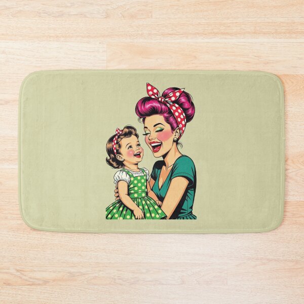 Item preview, DYNAMIC DUO MOTHER AND DAUGHTER RETRO. designed and sold by METAPHORS-VI.