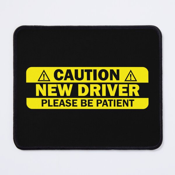 Item preview, Warning Caution Rookie Driver - Please Be Patient designed and sold by kavitasyavera.