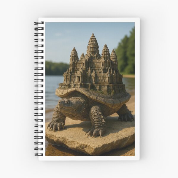 Item preview, Snapping Turtle with Angkor Wat Shell designed and sold by Tridentulus.