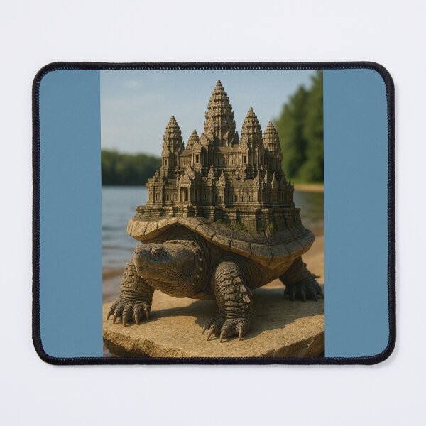 Item preview, Snapping Turtle with Angkor Wat Shell designed and sold by Tridentulus.