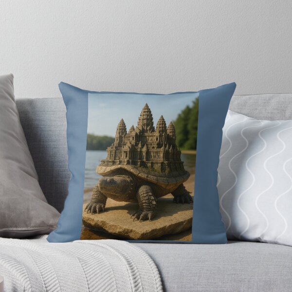 Item preview, Snapping Turtle with Angkor Wat Shell designed and sold by Tridentulus.