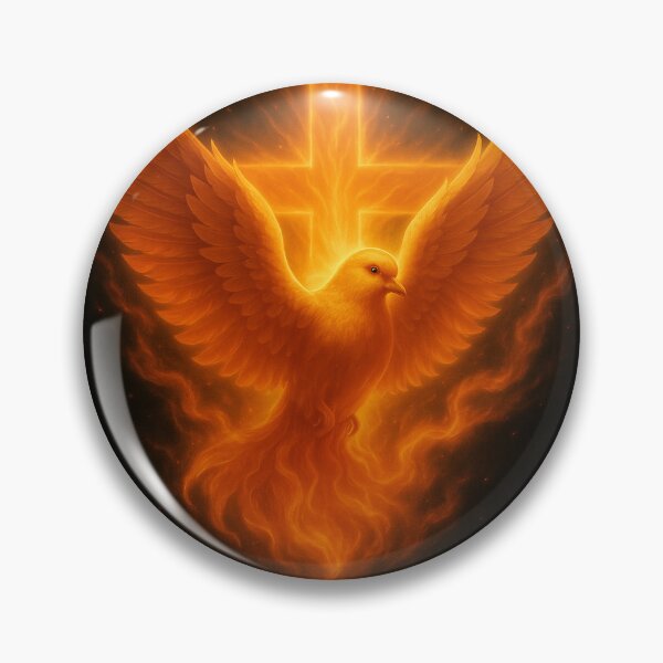 Item preview, Arise Shine Holy Fire Dove designed and sold by Illuminatingts.