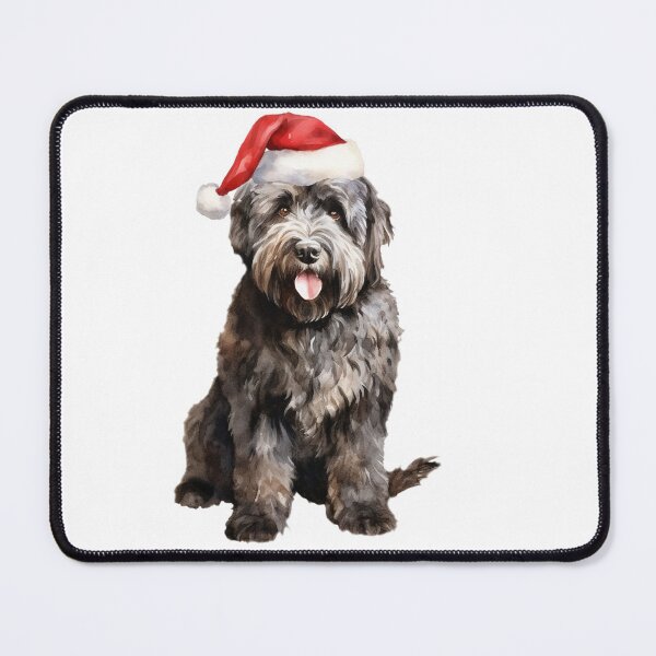 Item preview, Bouvier des Flandres Christmas designed and sold by Timeless Bond Designs.