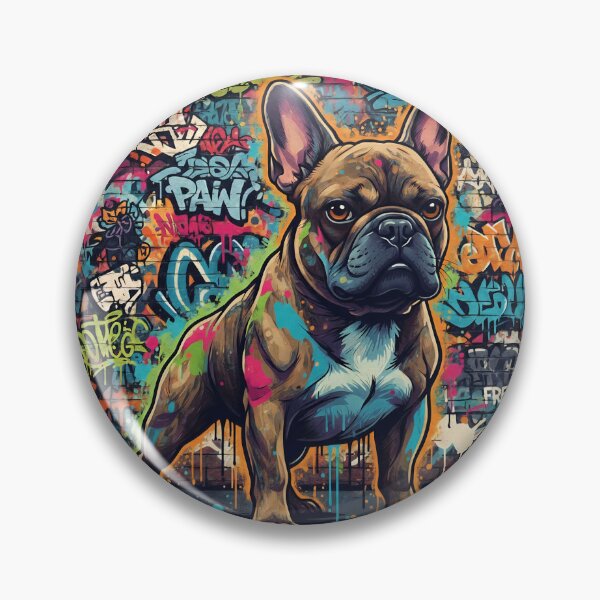 Aperçu de l'œuvre URBAN ROGUE - Graffiti Frenchie créée et vendue par Urbanrogue&co.