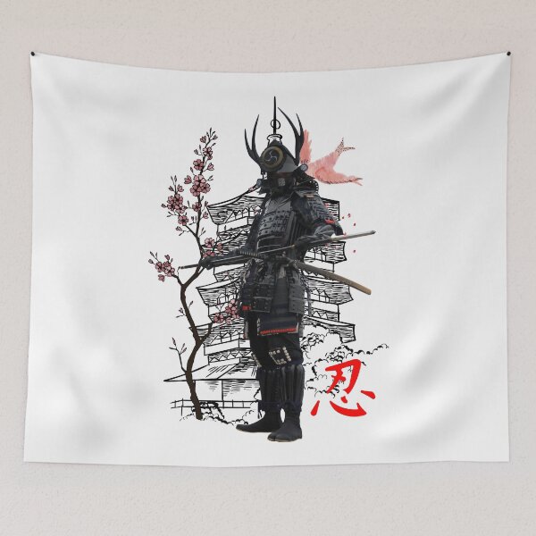 Item preview, Samurai Warrior Sakura Spirit designed and sold by yuki-hana.