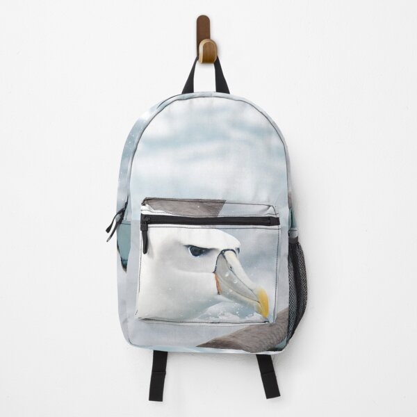 Item preview, White Capped Albatross land in foamy water designed and sold by GivernyKate.