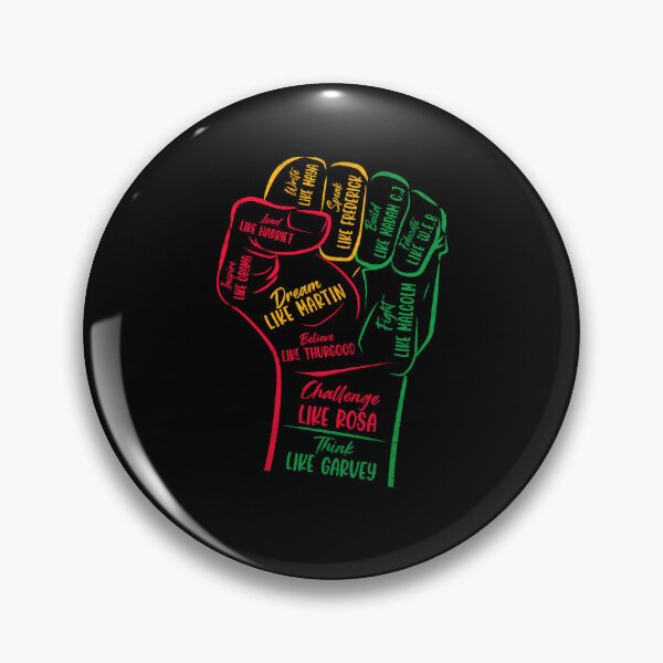 Item preview, Inspiring Black Leaders Power Fist Hand designed and sold by wansilastomi.